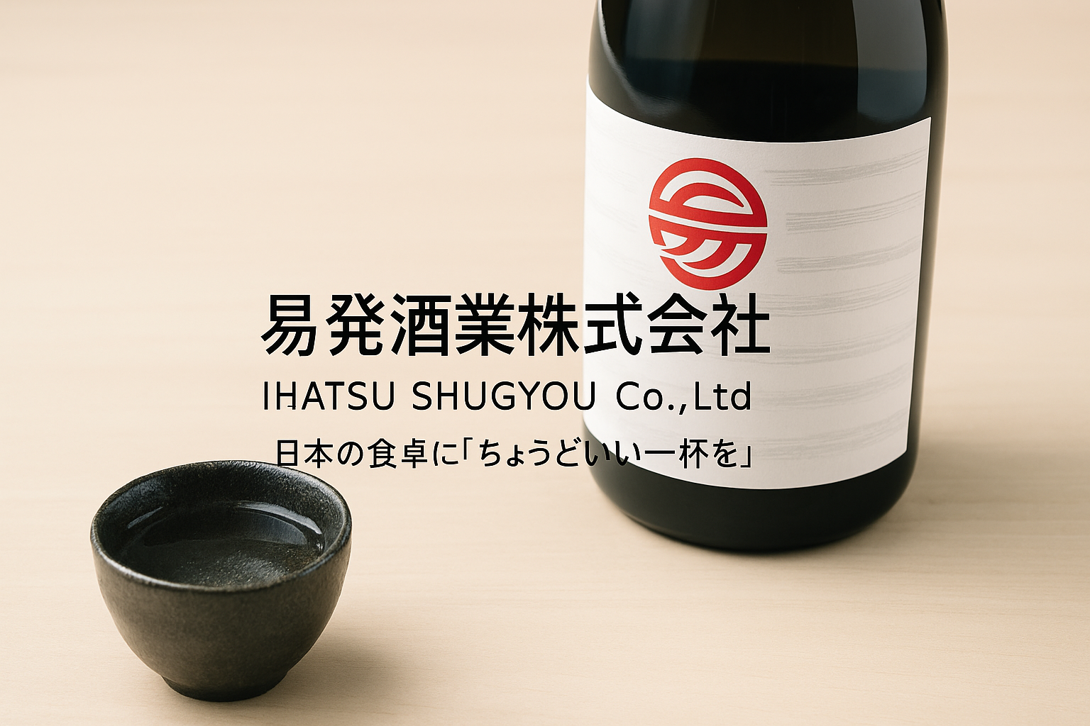 易発酒業株式会社 ヒーローイメージ